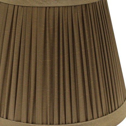 5" Ash Set of 6 Slanted Chandelier Tafetta Lampshades