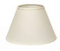 12" Dark Wheat Premium Empire Slanted Linen Lampshade