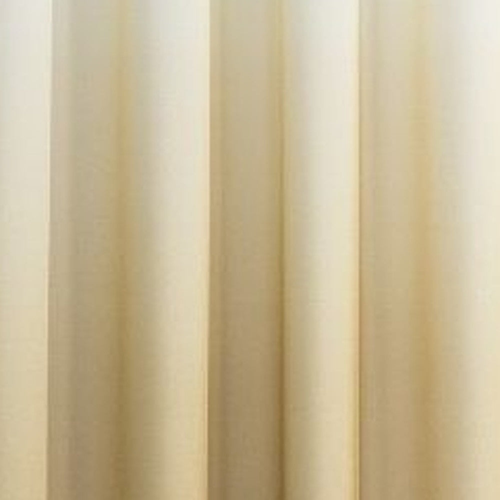 Set of Two 84"  Gold Ombre Shades Window Panels