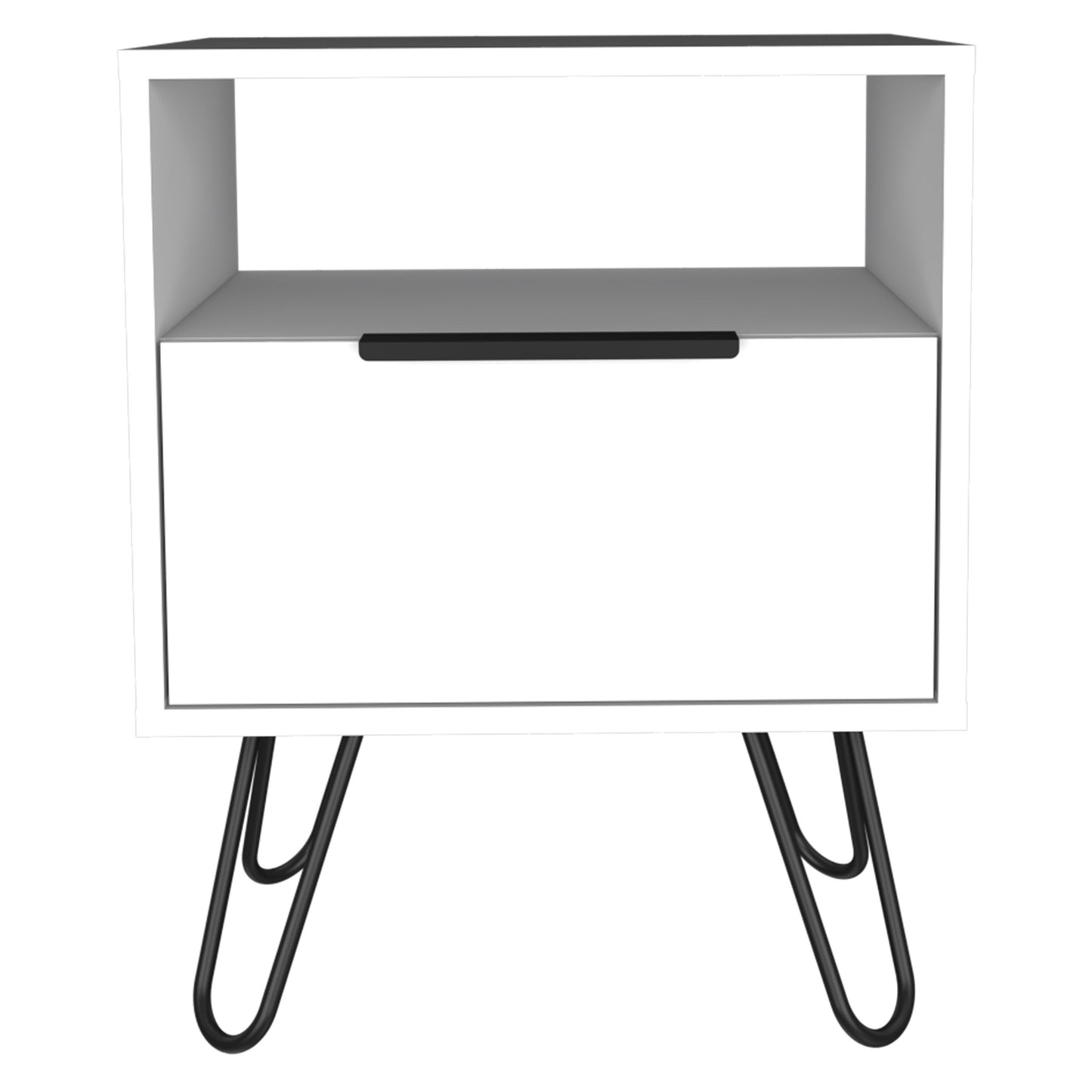 22" White Nightstand