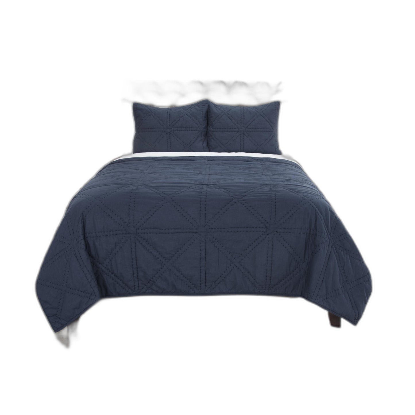 Indigo Twin Extra Long 100% Cotton 300 Thread Count Machine Washable Down Alternative Comforter