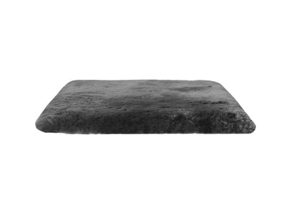 17" Charcoal Medical Sheepskin Chair Pad