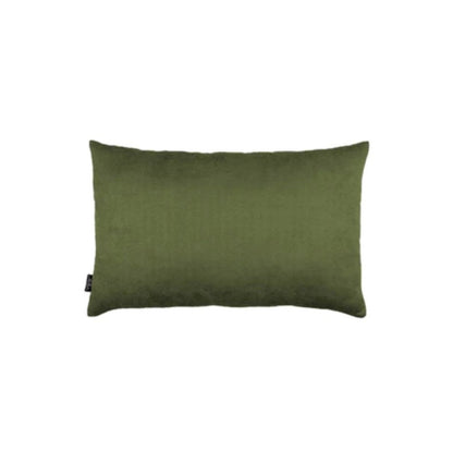 Set of Two 12" X 20" Fern Green Polyester Zippered Pillow Cover