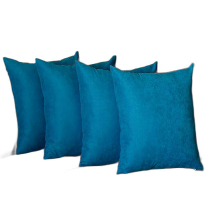 Set Of Four 17" X 17" Tahitian Tide Polyester Zippered Pillow Cover