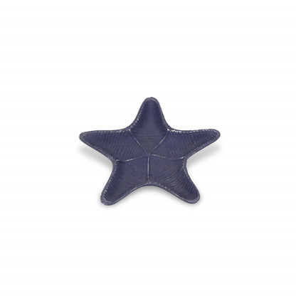 8" Blue Starfish Cast Iron Vanity Tray