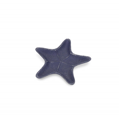 8" Blue Starfish Cast Iron Vanity Tray