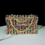 Load image into Gallery viewer, Full Diamond Handbag European And American Retro
