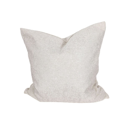 22" X 22" White Polyester Zippered Pillow