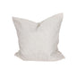 22" X 22" White Polyester Zippered Pillow