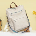 Load image into Gallery viewer, Vintage Student Schoolbag Leisure Multifunctional Women&#39;s Backpack
