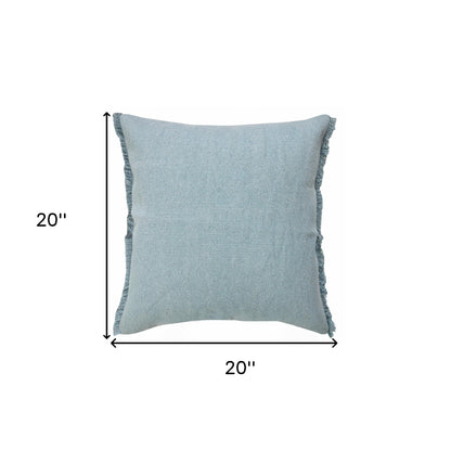 20" X 20" Adobe Clay 100% Cotton Zippered Pillow