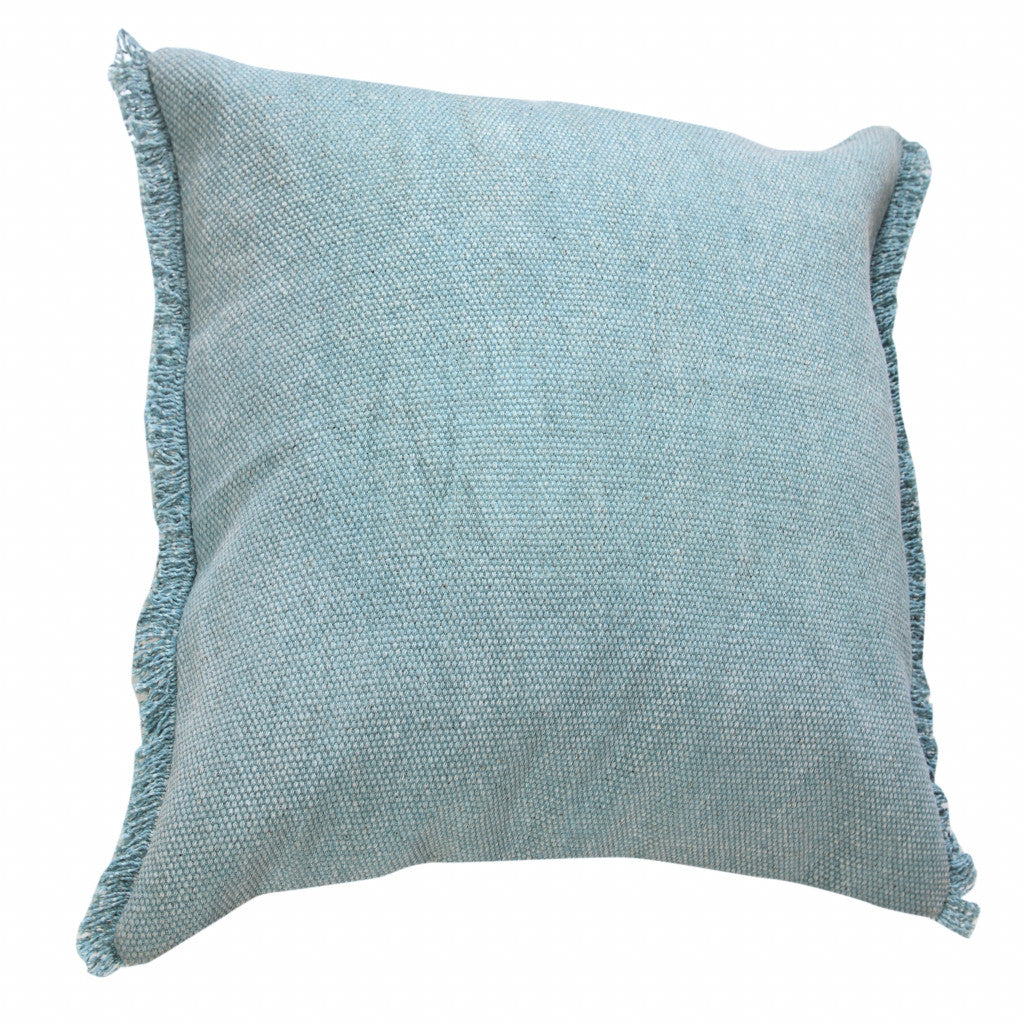 20" X 20" Adobe Clay 100% Cotton Zippered Pillow