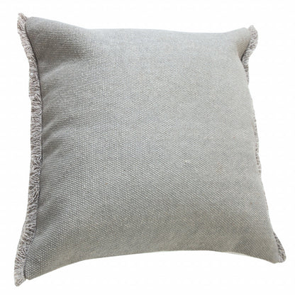 20" X 20" Adobe Clay 100% Cotton Zippered Pillow