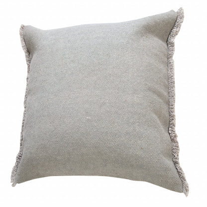 20" X 20" Adobe Clay 100% Cotton Zippered Pillow