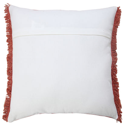 20" X 20" Adobe Clay 100% Cotton Zippered Pillow