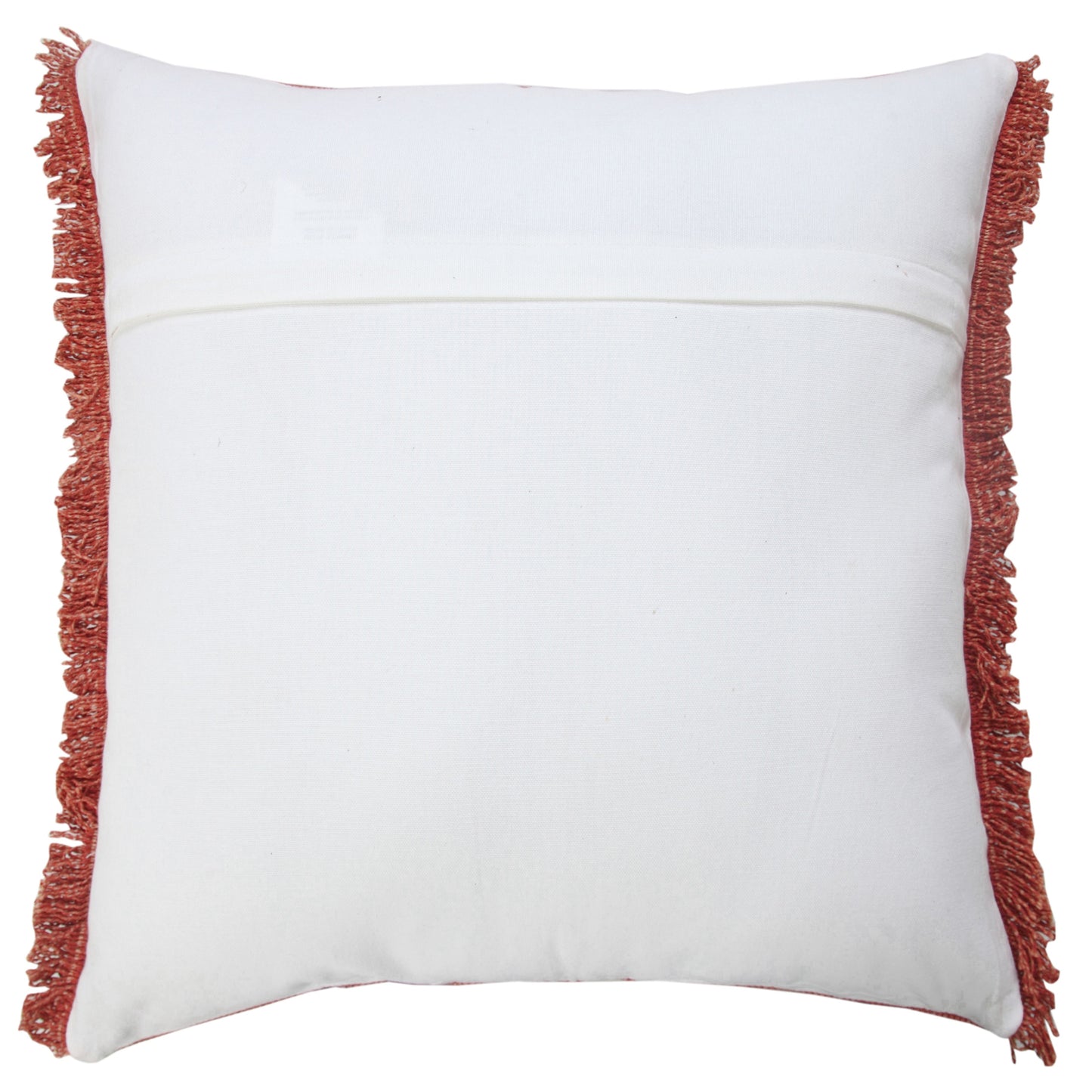 20" X 20" Adobe Clay 100% Cotton Zippered Pillow