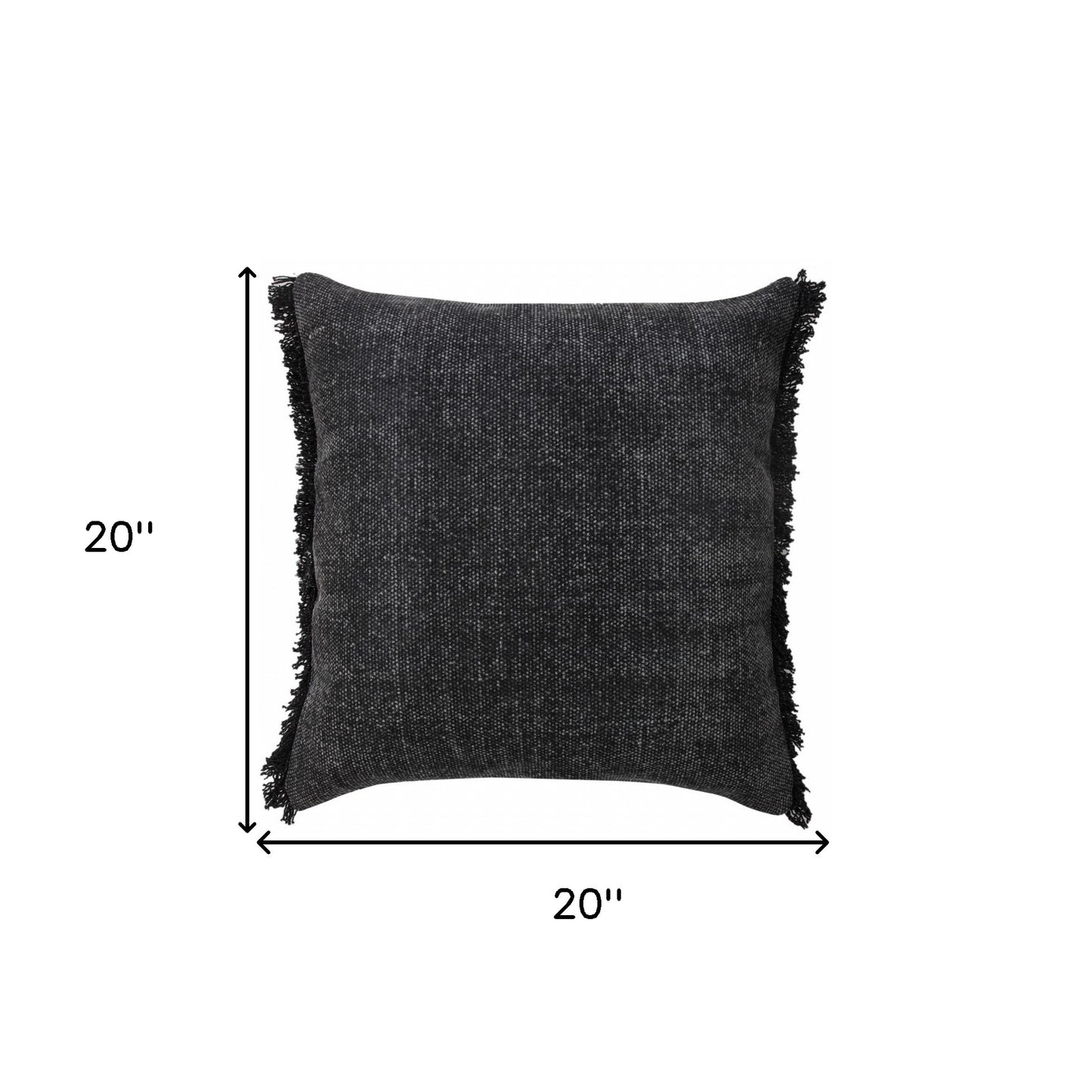 20" X 20" Adobe Clay 100% Cotton Zippered Pillow