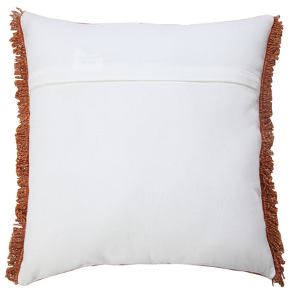 20" X 20" Adobe Clay 100% Cotton Zippered Pillow