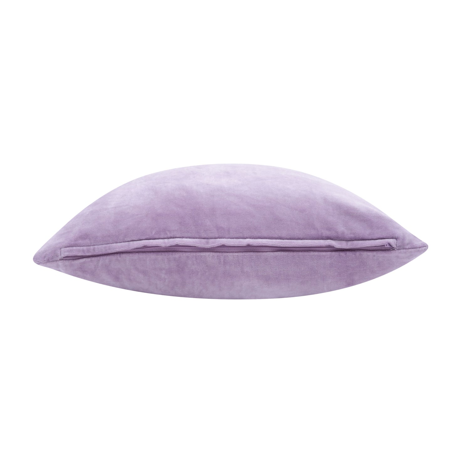 20" X 20" Purple 100% Cotton Zippered Pillow