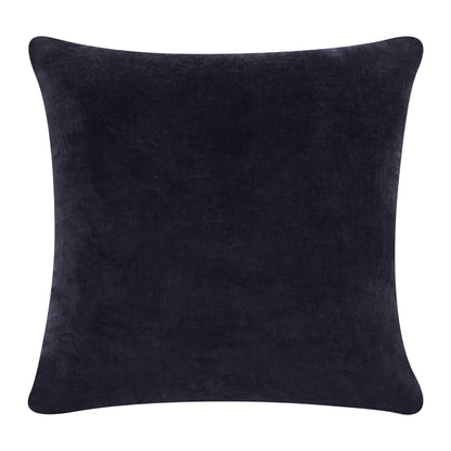 20" X 20" Purple 100% Cotton Zippered Pillow