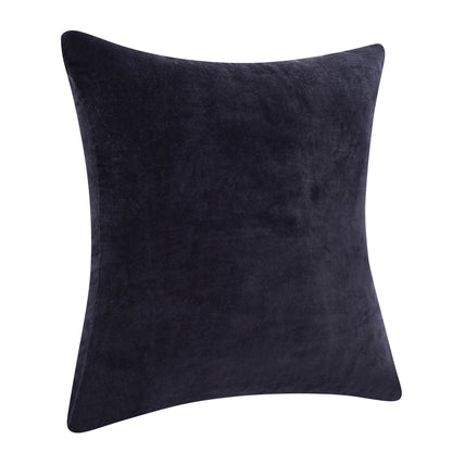 20" X 20" Purple 100% Cotton Zippered Pillow