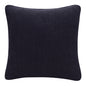 20" X 20" Ocean Blue Linen Zippered Pillow