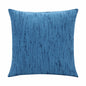 20" X 20" Ocean Blue Linen Zippered Pillow