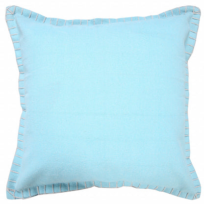 14" X 36" Emerald Green 100% Cotton Zippered Pillow