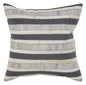 20" Charcoal Wool Throw Pillow