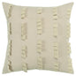 20" Ivory Cotton Pillow