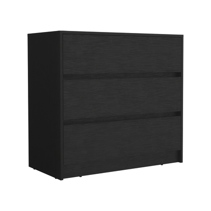 Three Piece Black Bedroom Set