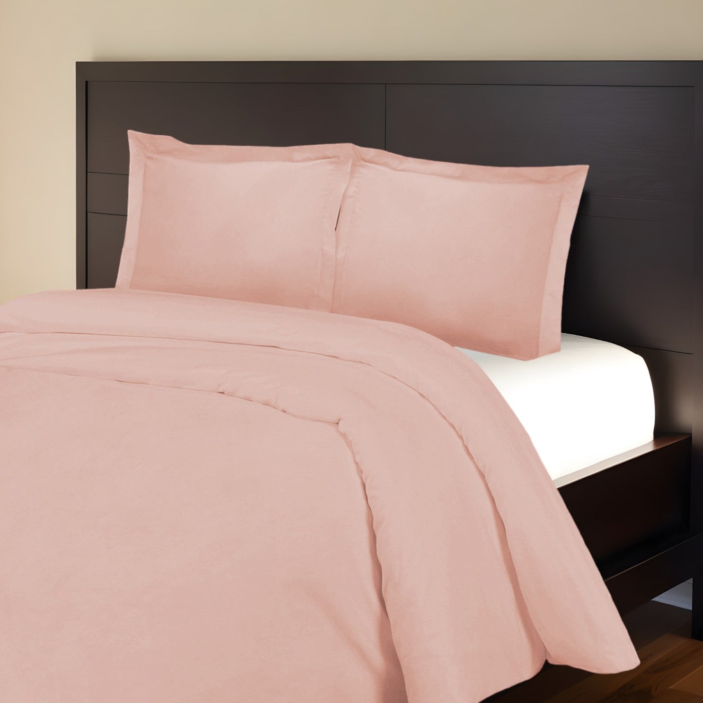 Blush King Cotton Blend 1000 Thread Count Washable Duvet Cover Set