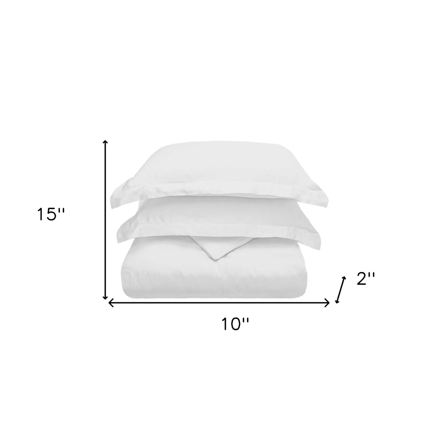 White King Cotton Blend 300 Thread Count Washable Duvet Cover Set