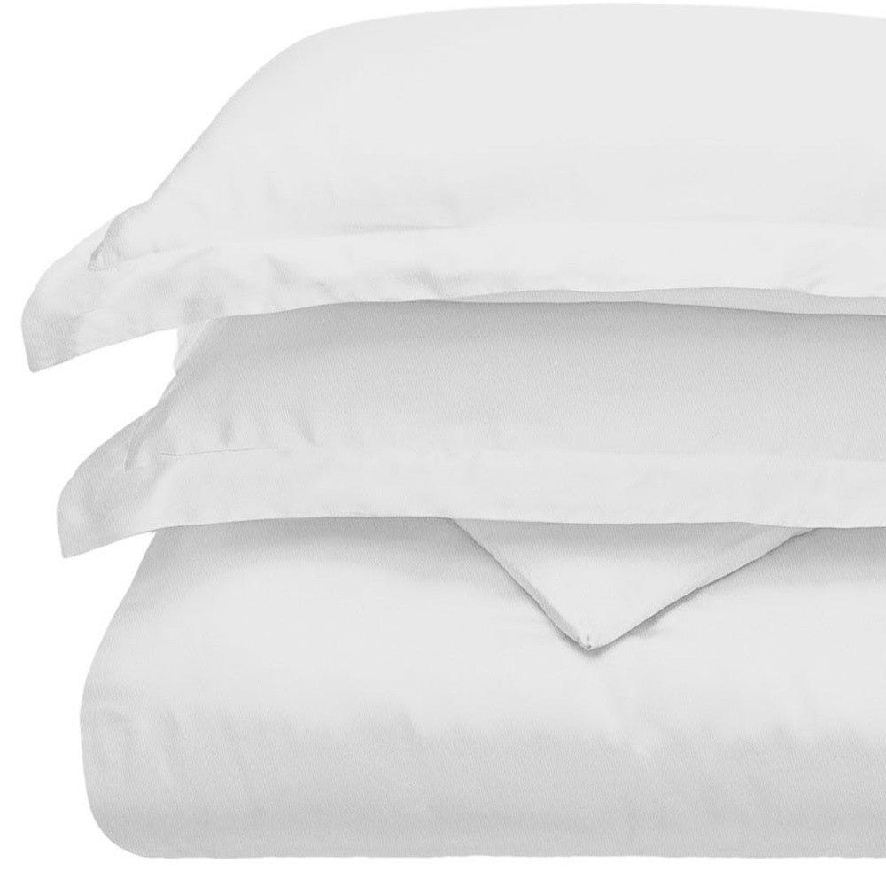 White King Cotton Blend 300 Thread Count Washable Duvet Cover Set