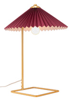 Load image into Gallery viewer, Charo Table Lamp Red &amp; Gold
