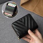 Load image into Gallery viewer, Multiple Card Slots Wallet Niche Card Holder Female
