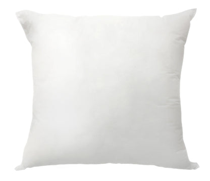 22" White Down Feather Throw Pillow Insert