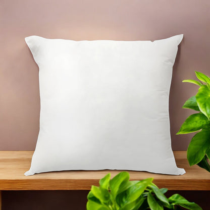 22" White Down Feather Throw Pillow Insert