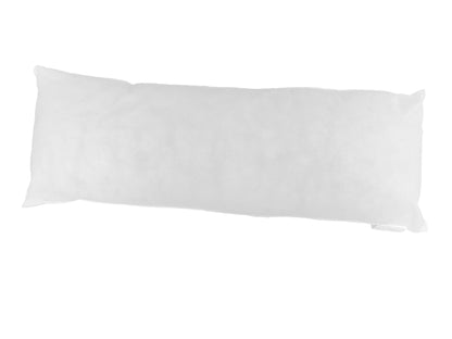 14" X 36" White Polyester Blown Seam Pillow Insert