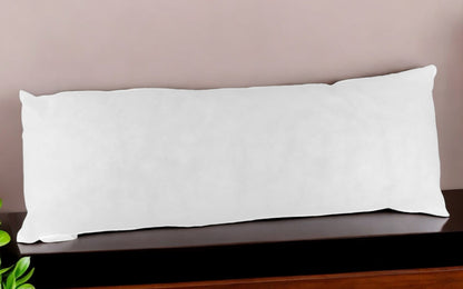 14" X 36" White Polyester Blown Seam Pillow Insert