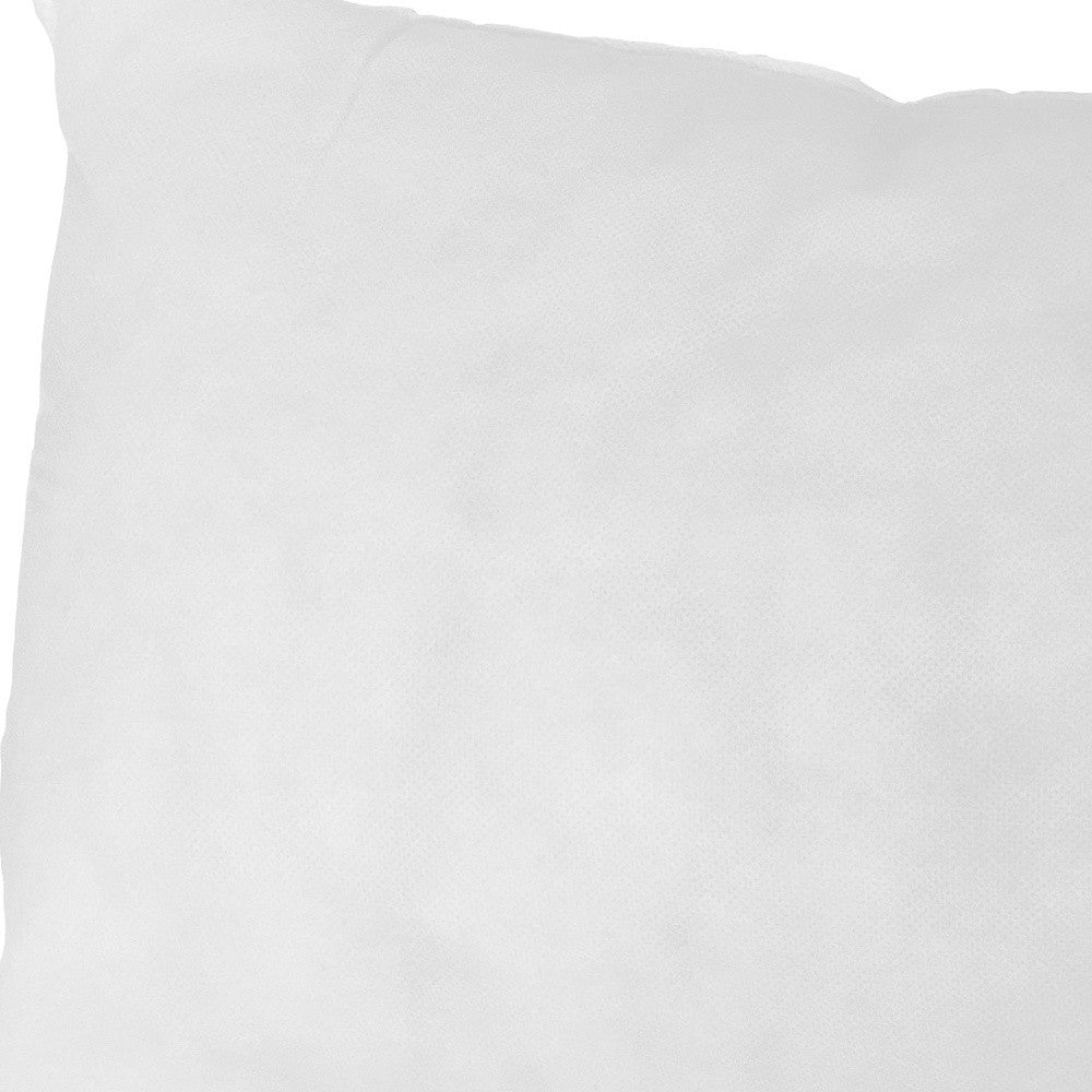 14" X 36" White Polyester Blown Seam Pillow Insert