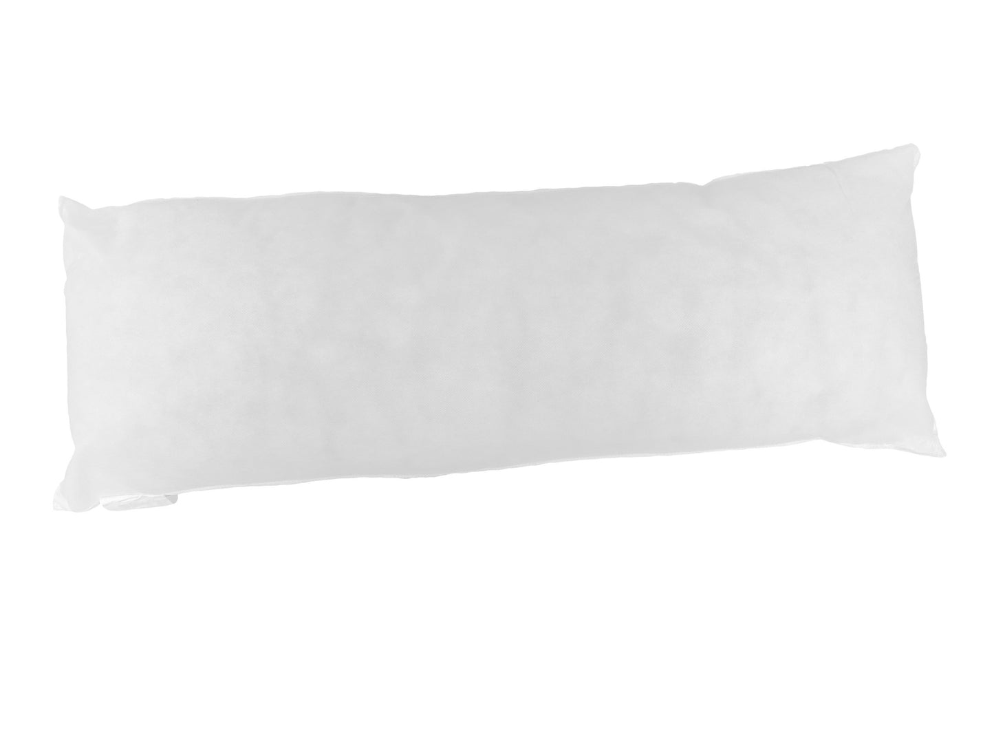 14" X 36" White Polyester Blown Seam Pillow Insert