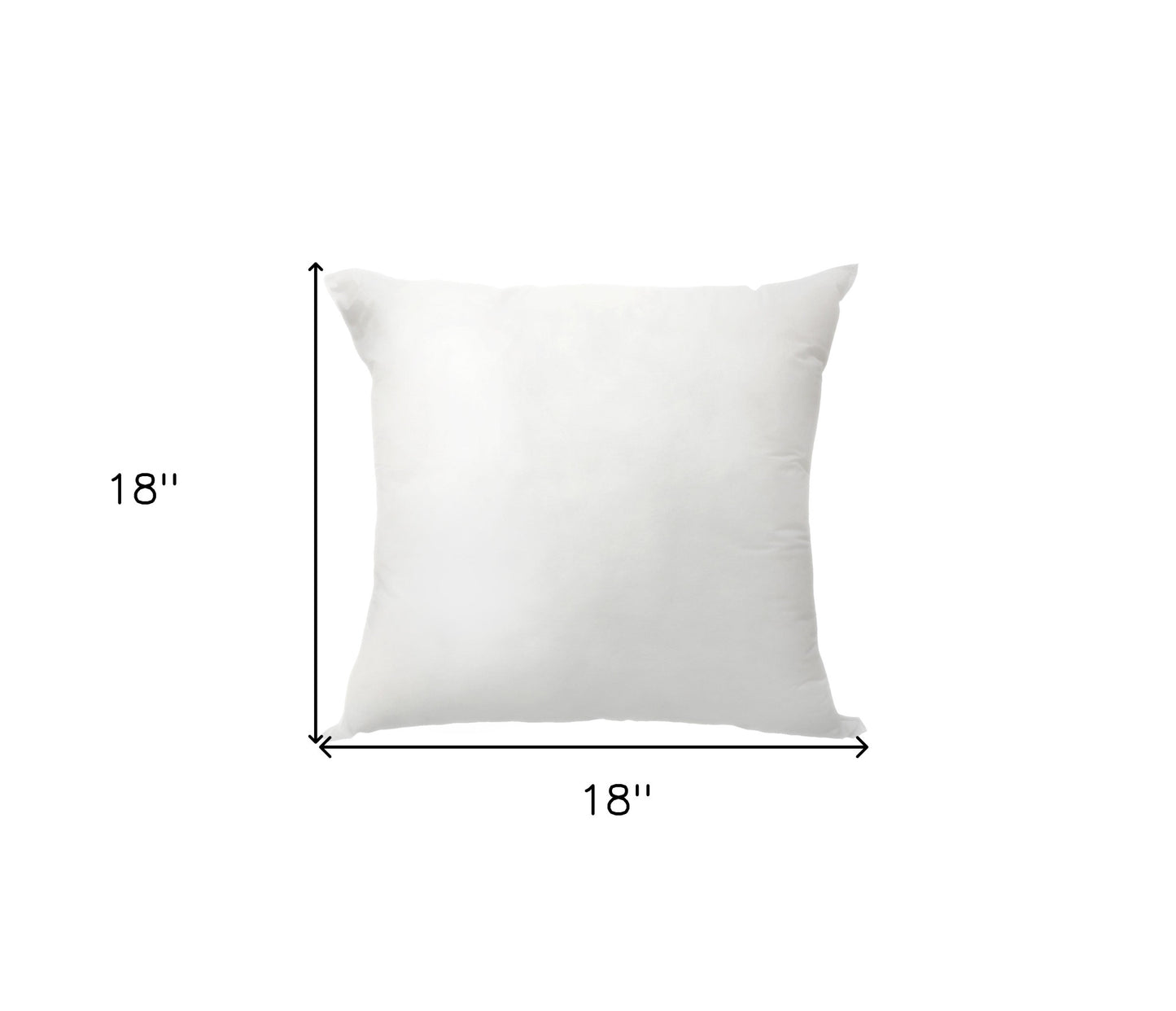 14" X 36" White Polyester Blown Seam Pillow Insert