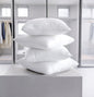 Set of Four 18" White Microfiber Throw Pillow Inserts