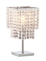 Load image into Gallery viewer, Falling Stars Table Lamp Chrome
