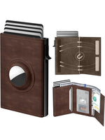 Load image into Gallery viewer, Men&#39;s Ultra-thin Smart Wallet Card Clamp
