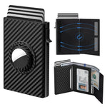 Load image into Gallery viewer, Men&#39;s Ultra-thin Smart Wallet Card Clamp
