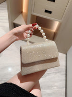 Load image into Gallery viewer, Women&#39;s Rhinestone Banquet With Evening Dress Small Bag
