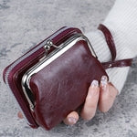 Load image into Gallery viewer, New Wallet Women&#39;s Cross-border Bag Women&#39;s Buckle Coin Purse
