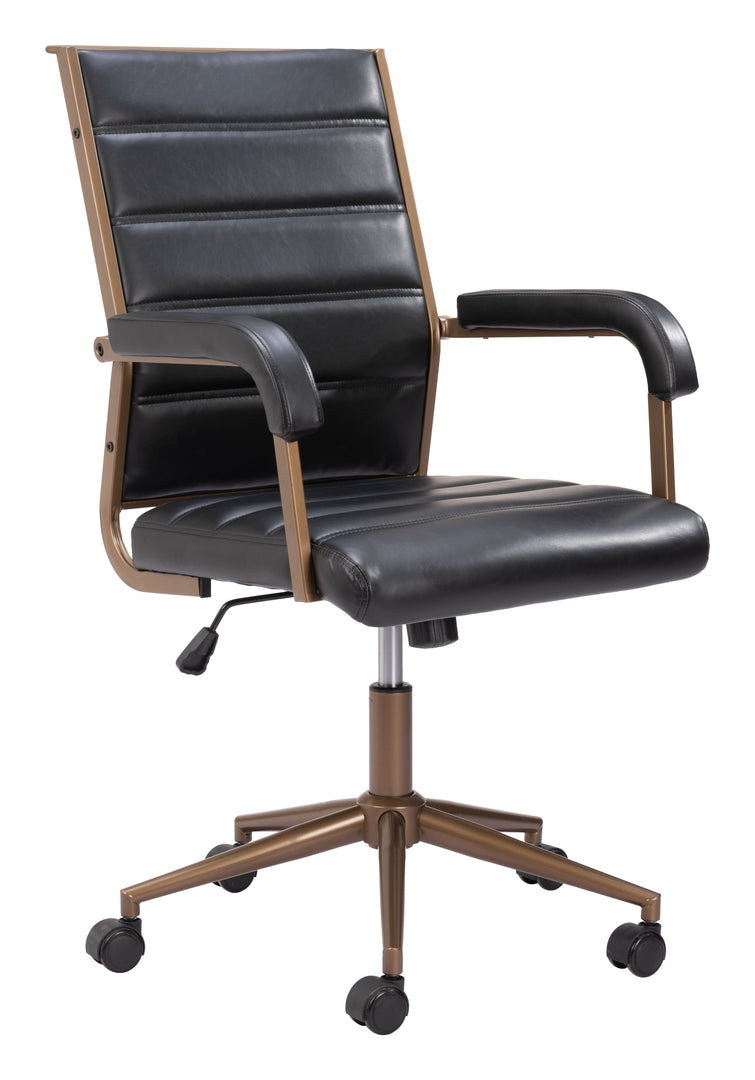 Auction Office Chair Vintage Black